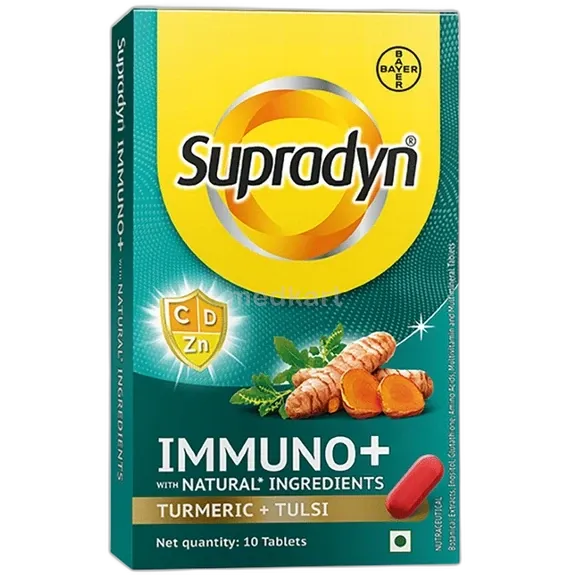 supradyn immuno plus tablet 10's